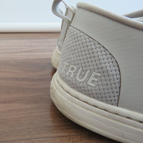 TRUE LINKSWEAR Eco Knit Spikeless Golf Shoes in Stone - Men's Size US 9 - Picture 9 of 15